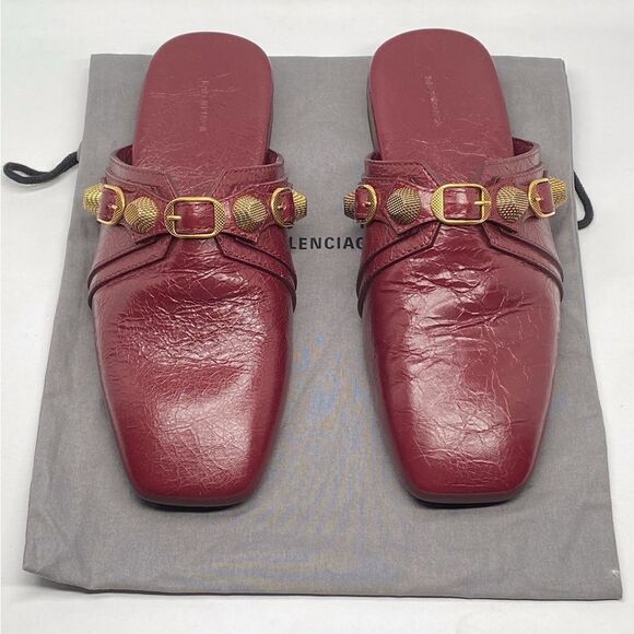 Balenciaga Cosy Cagole Studded Mule - Picture 12 of 14